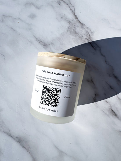 French Crème Brûlée Soy Wax Candle