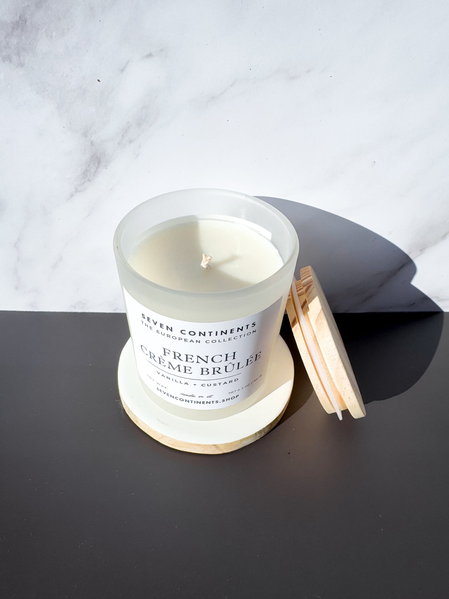 French Crème Brûlée Soy Wax Candle