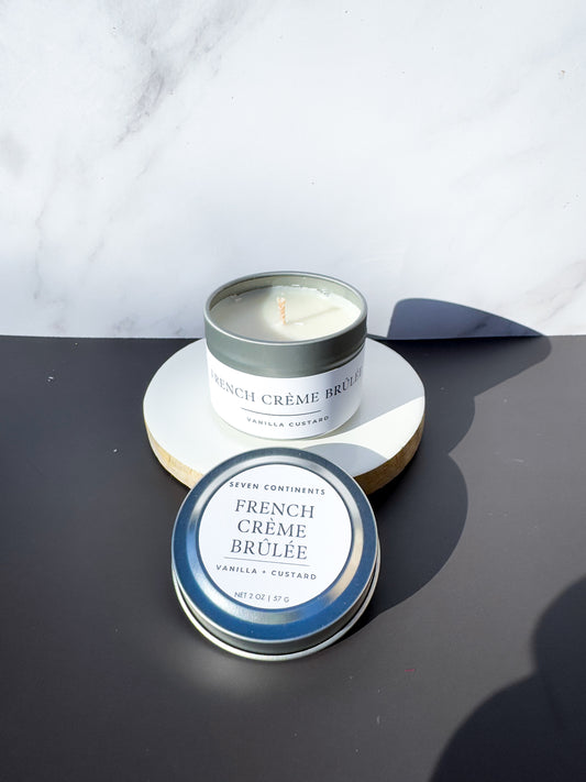 French Creme Brulee Soy Wax Mini Candle