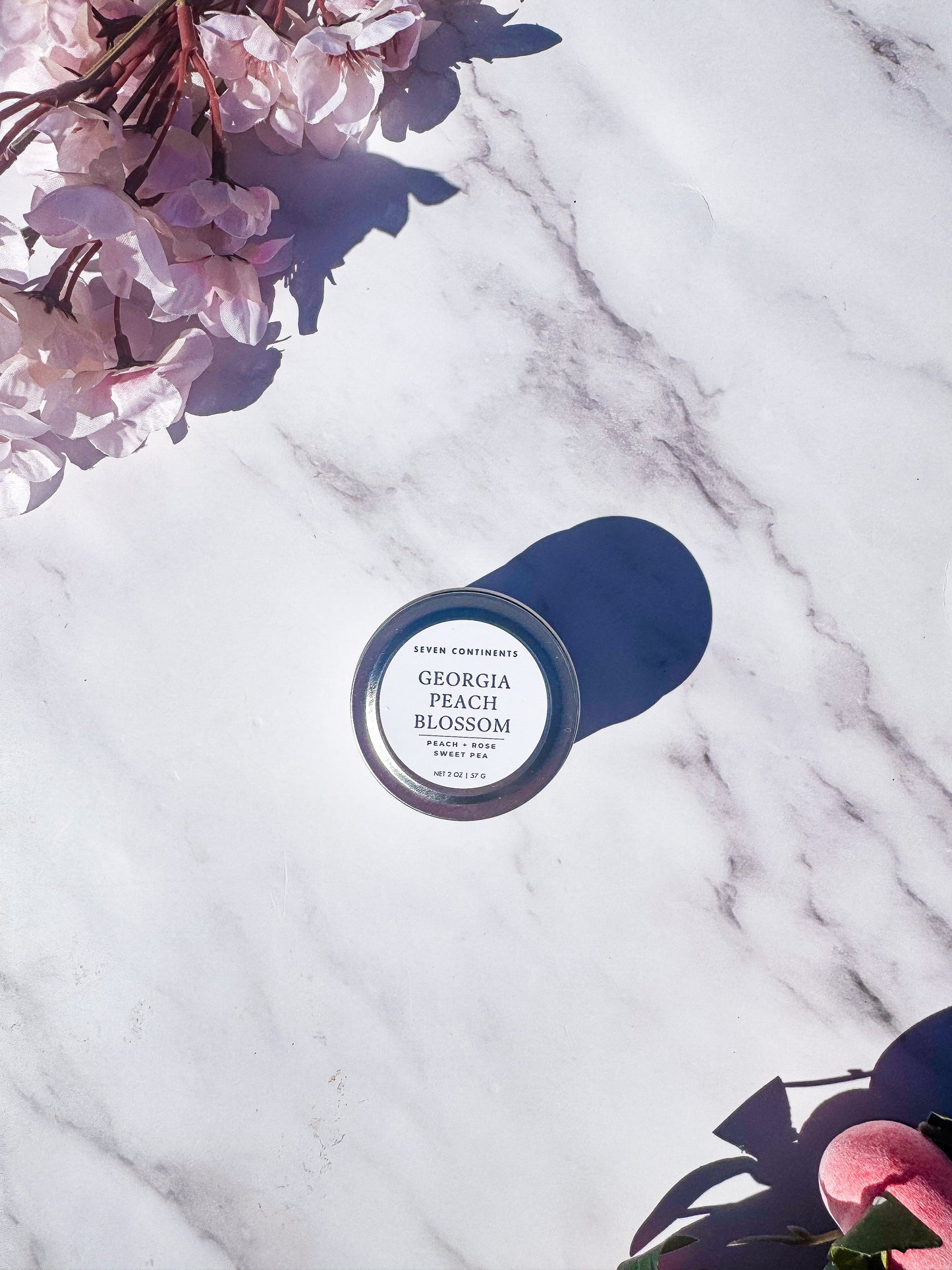 Georgia Peach Blossom - Soy Wax Mini Candle