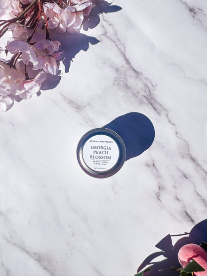 Georgia Peach Blossom - Soy Wax Mini Candle