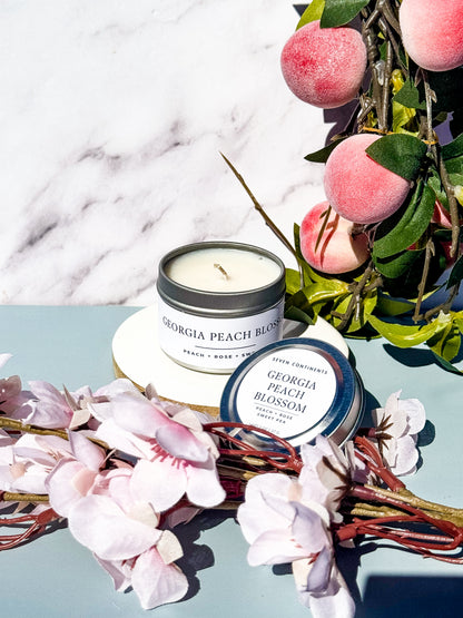 Georgia Peach Blossom - Soy Wax Mini Candle