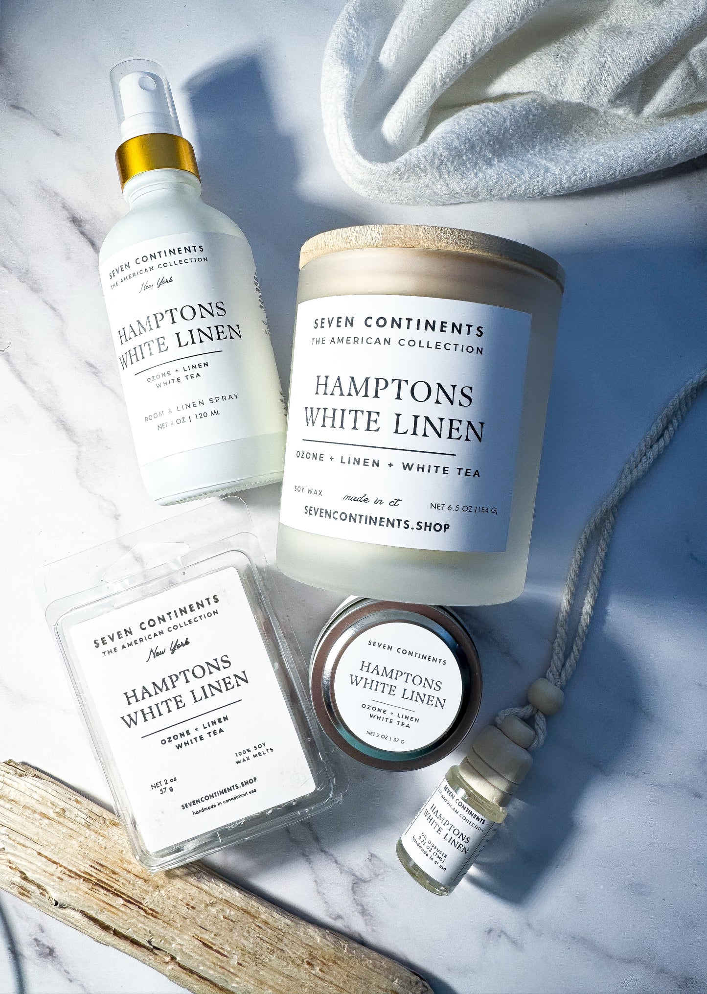 Hamptons White Linen - Soy Wax Melt