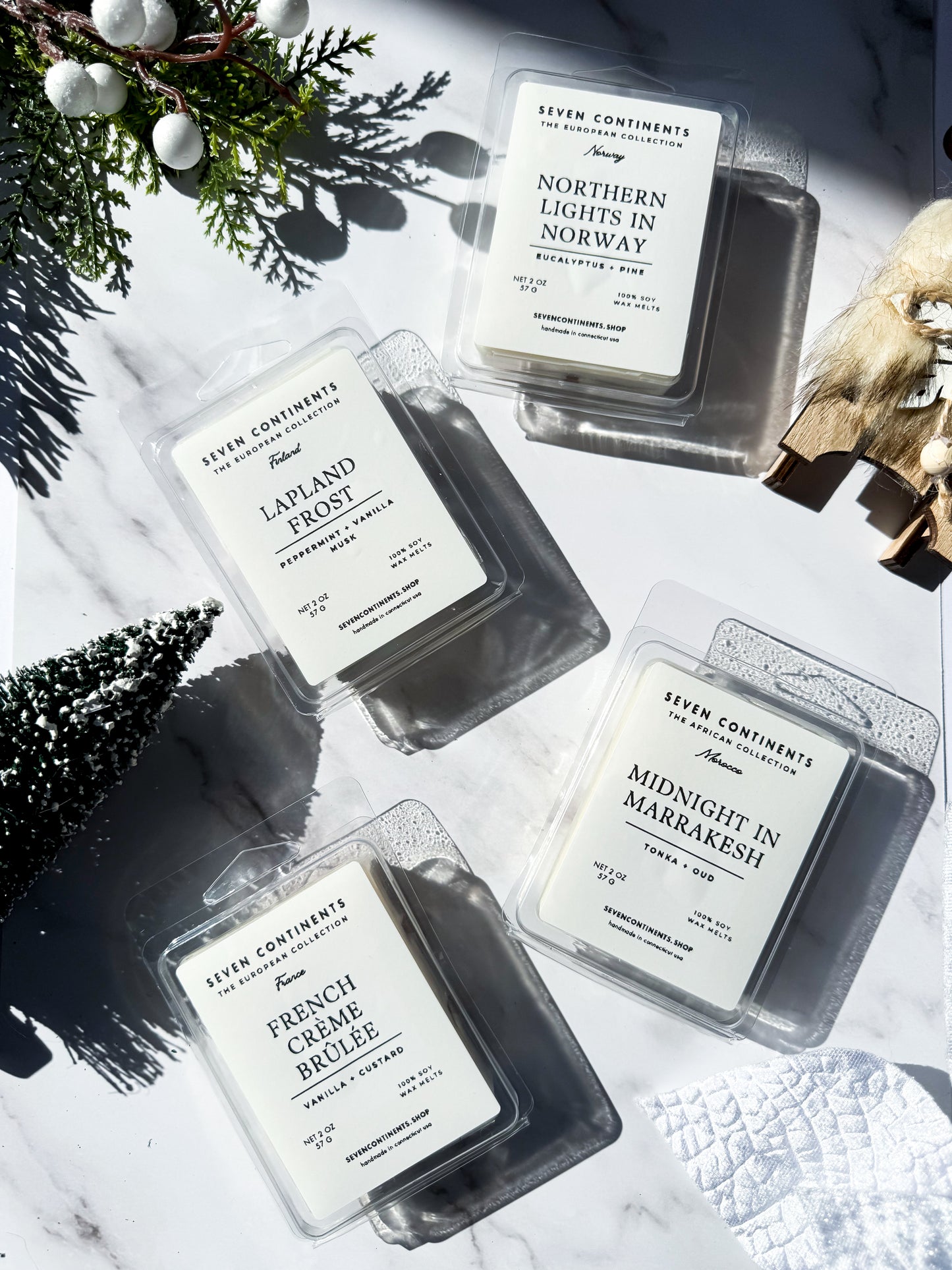 Holiday and Winter Scented Soy Wax Melts