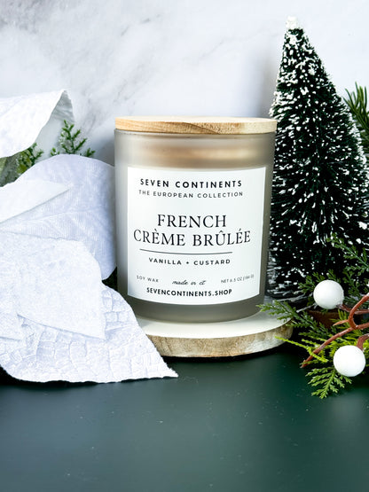 French Crème Brûlée Soy Wax Candle