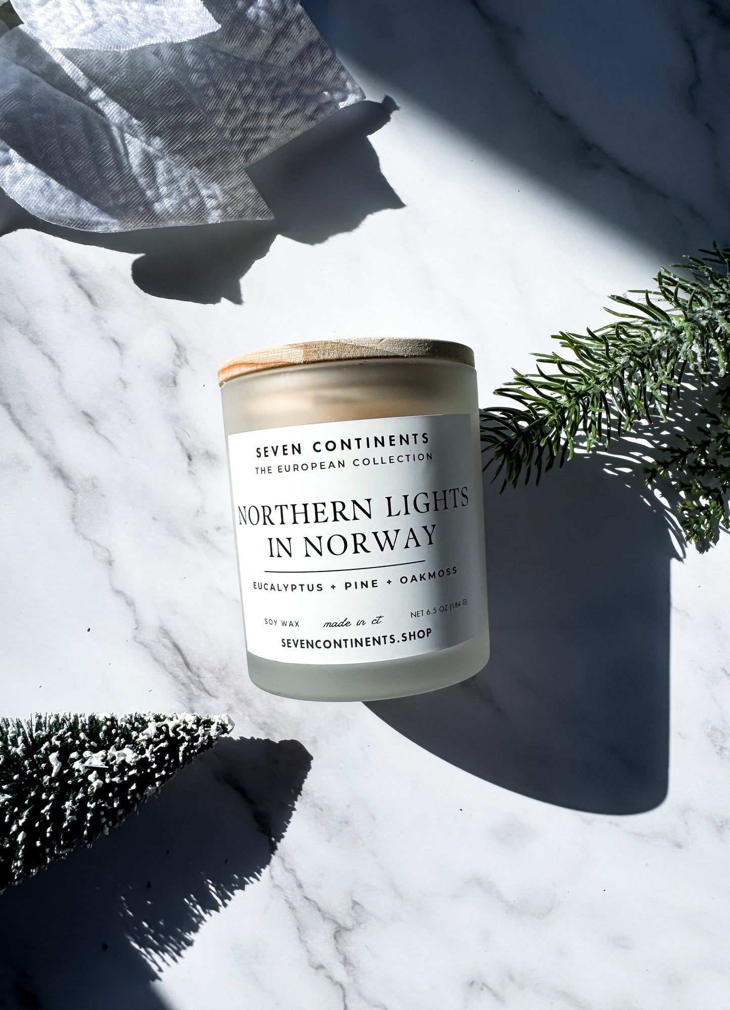 Northern Lights in Norway Soy Wax Candle