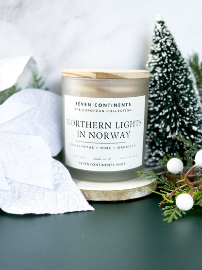 Northern Lights in Norway Soy Wax Candle