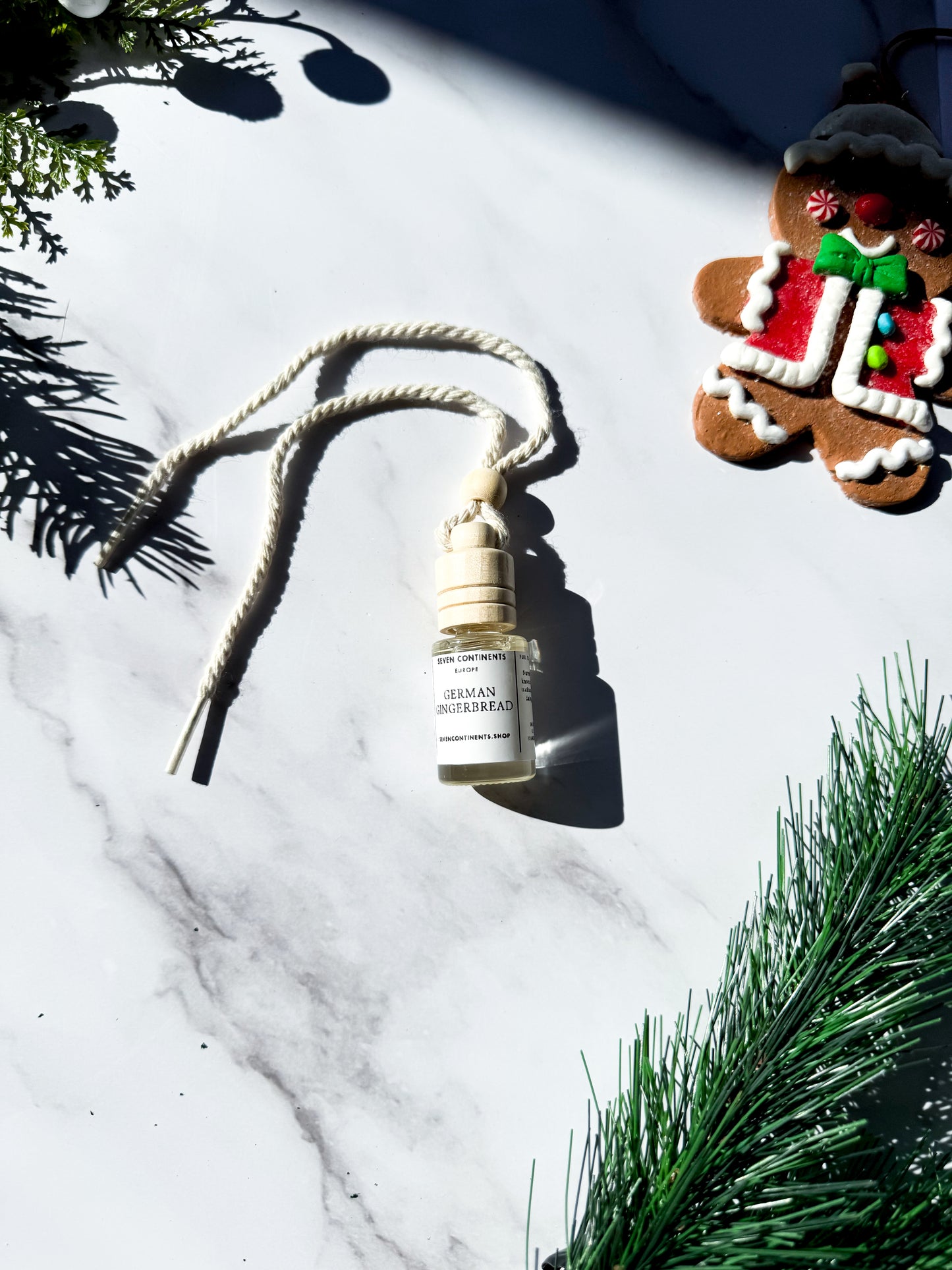 holiday and winter hanging car diffusers