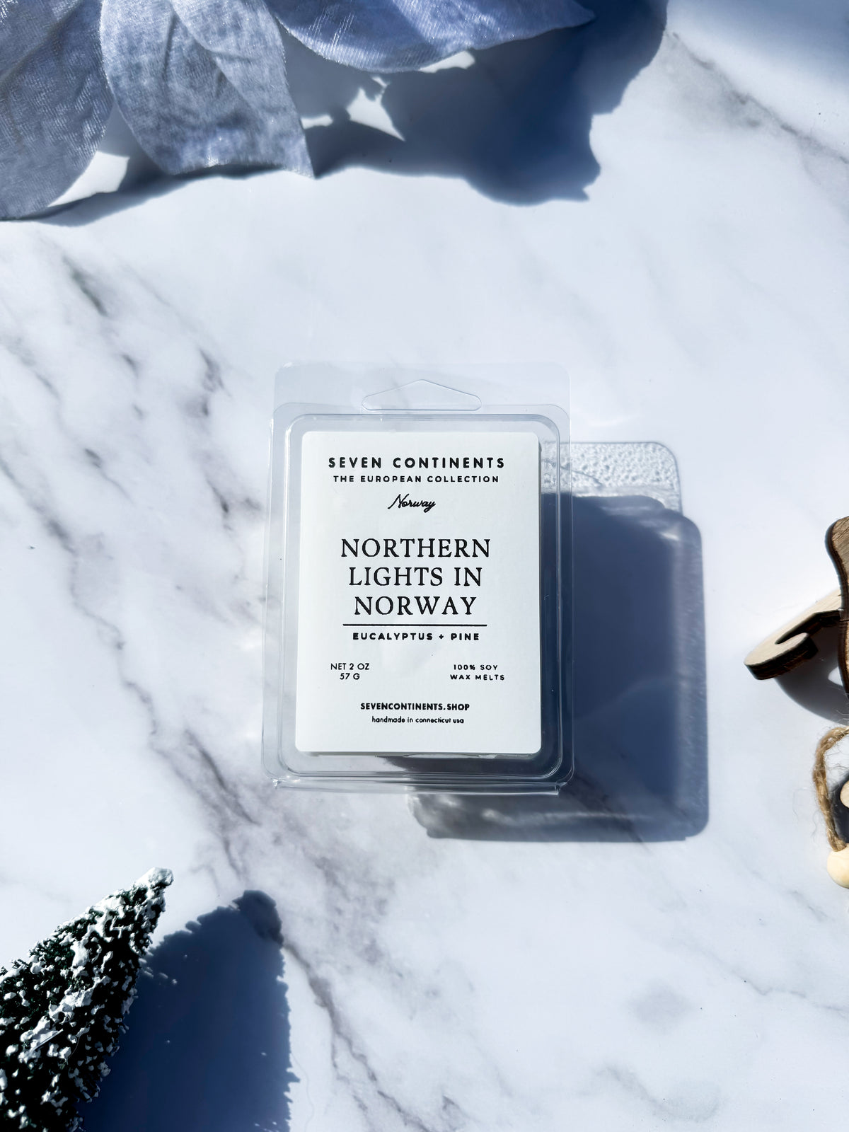 pine eucalyptus norway inspired wax melt
