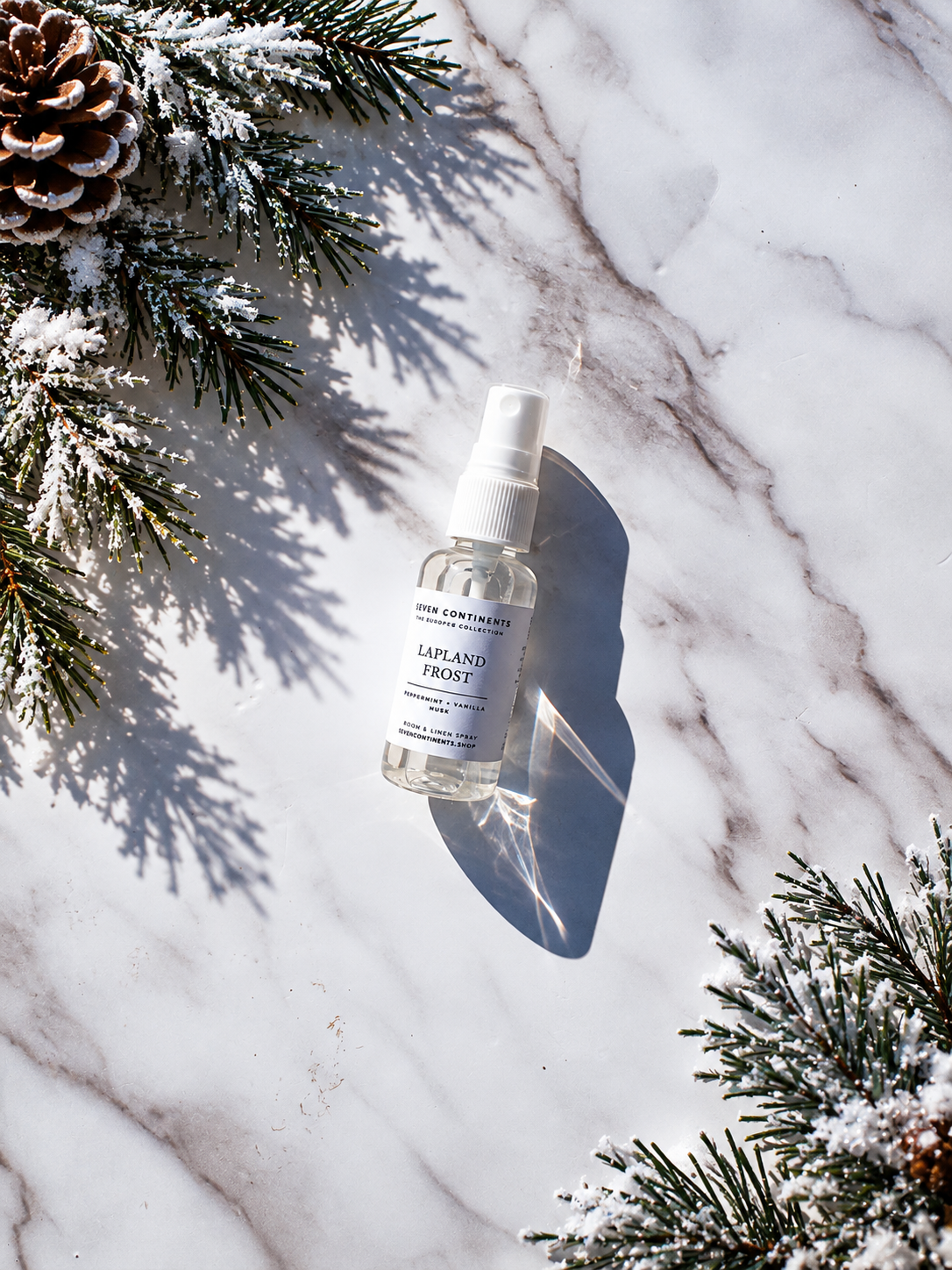 peppermint holiday room spray mini