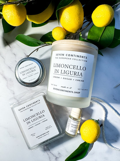 Limoncello in Liguria Candle