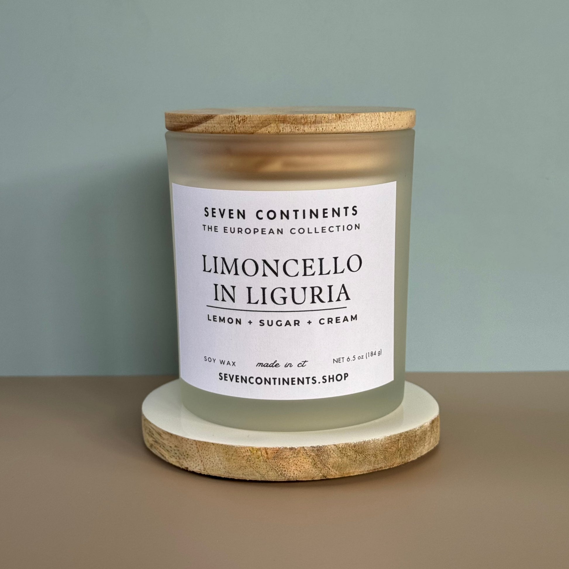 Lemon Scented Candles | Liguria Candle | Seven Continents