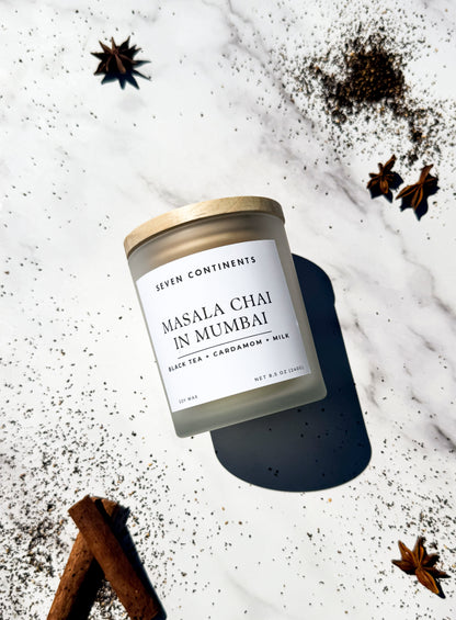 masala chai fall candle