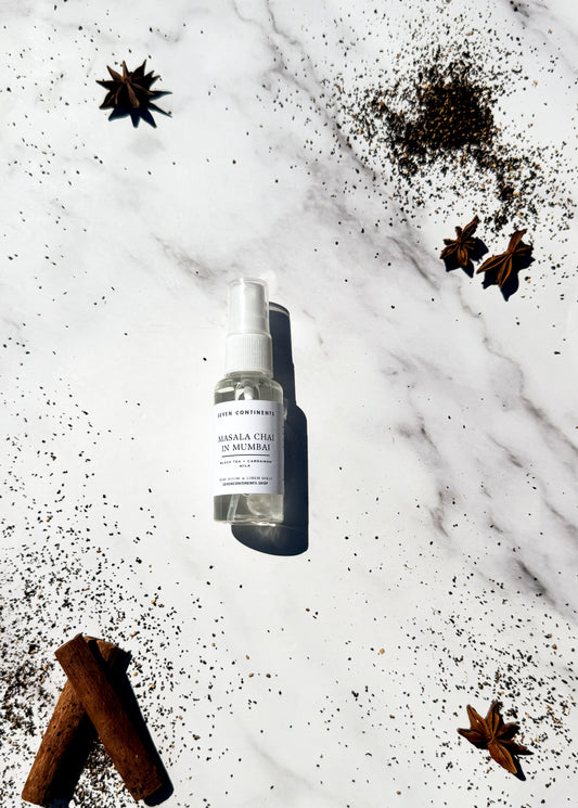 chai fall mini travel linen and room spray