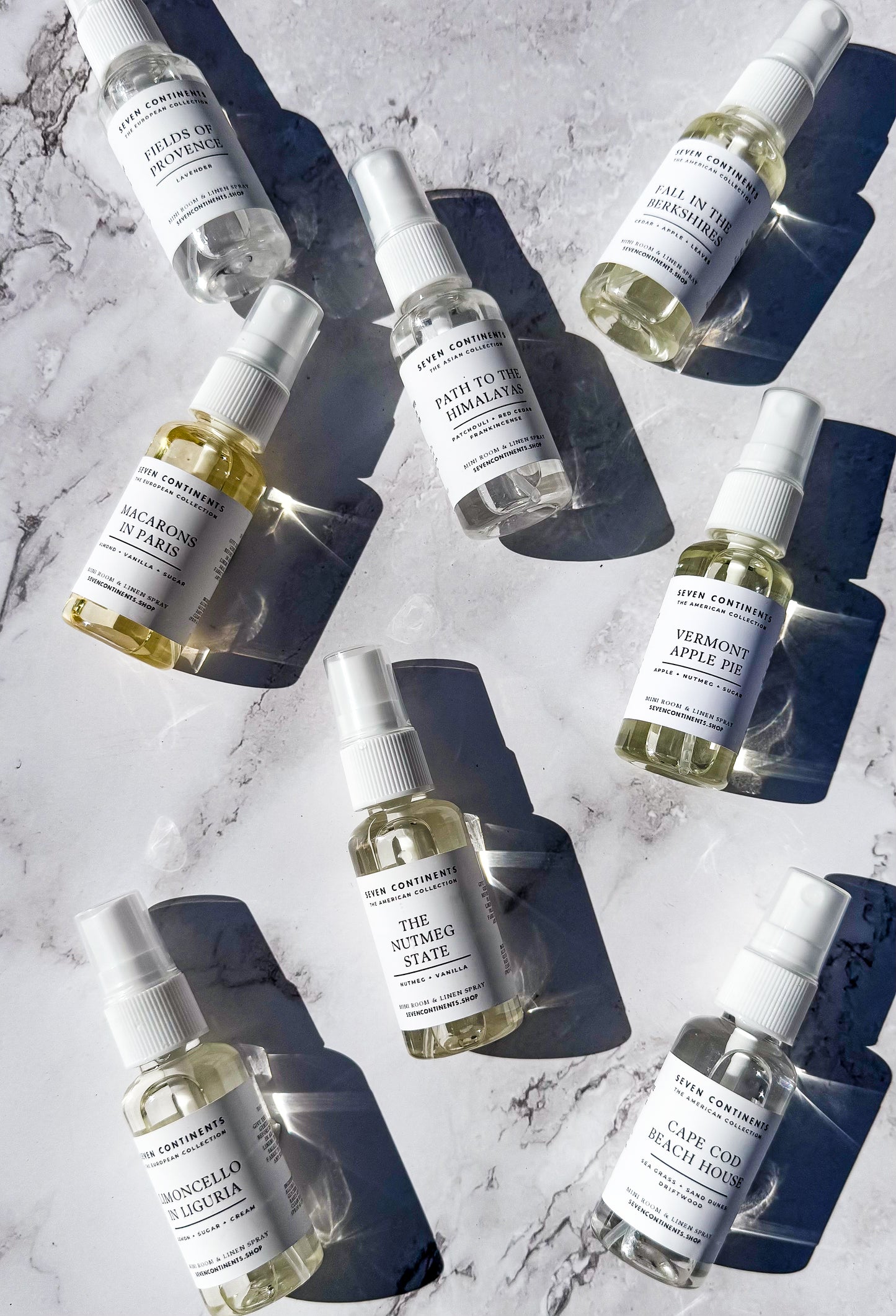 Mini Room & Linen Sprays – Travel-Friendly Scents