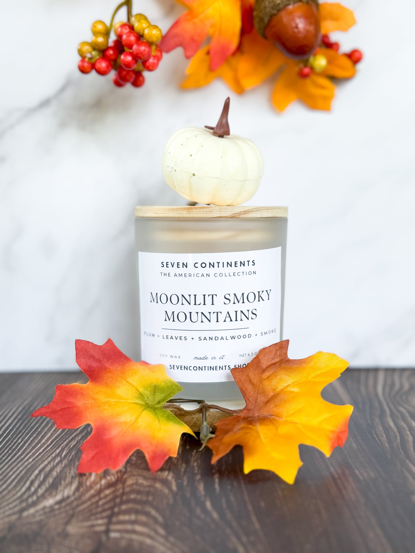 Moonlit Smoky Mountains Candle