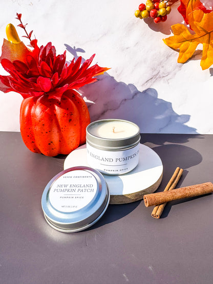New England Pumpkin Patch Mini Candle