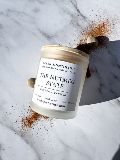 The Nutmeg State Soy Wax Candle (Connecticut)