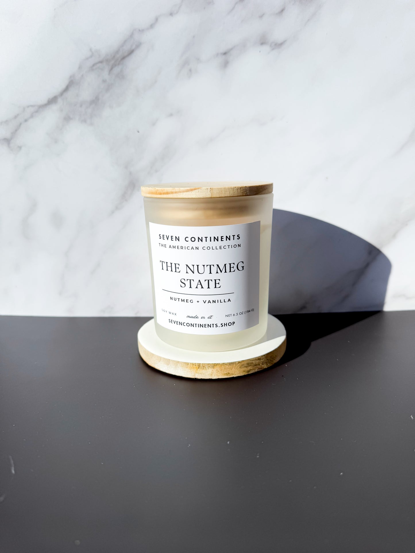 The Nutmeg State Soy Wax Candle (Connecticut)