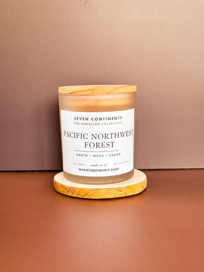 Pacific Northwest Forest Candle