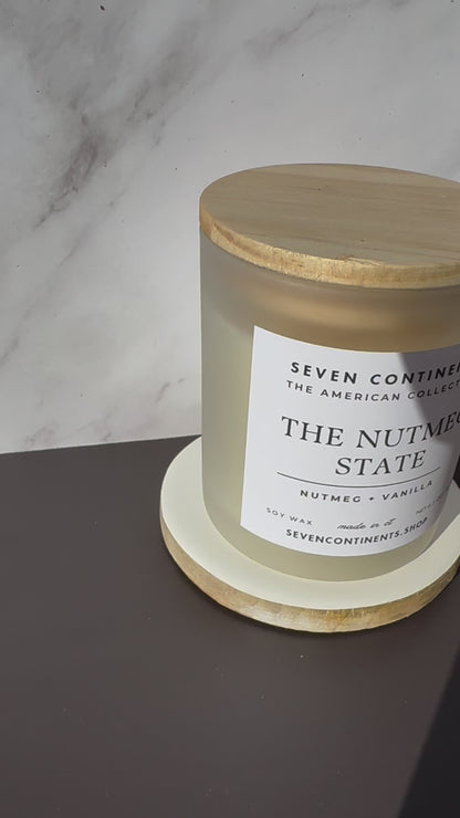 The Nutmeg State Soy Wax Candle (Connecticut)