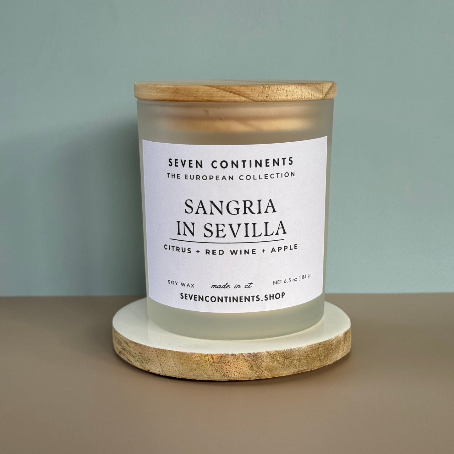 Best Scented Candles | Sangria in Sevilla Candle | Seven Continents