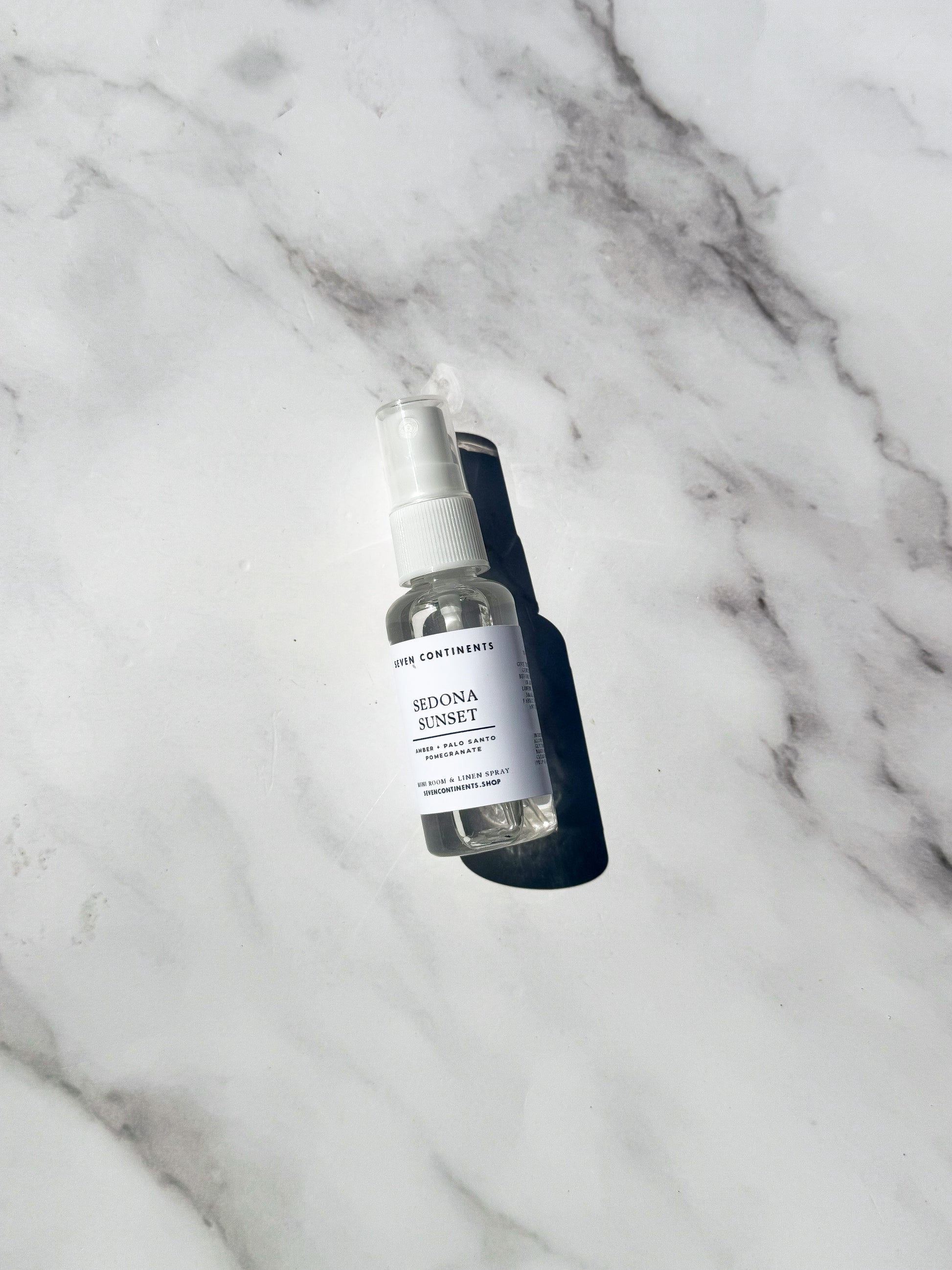 Sedona Sunset mini room spray with warm desert fragrance inspired by Sedona