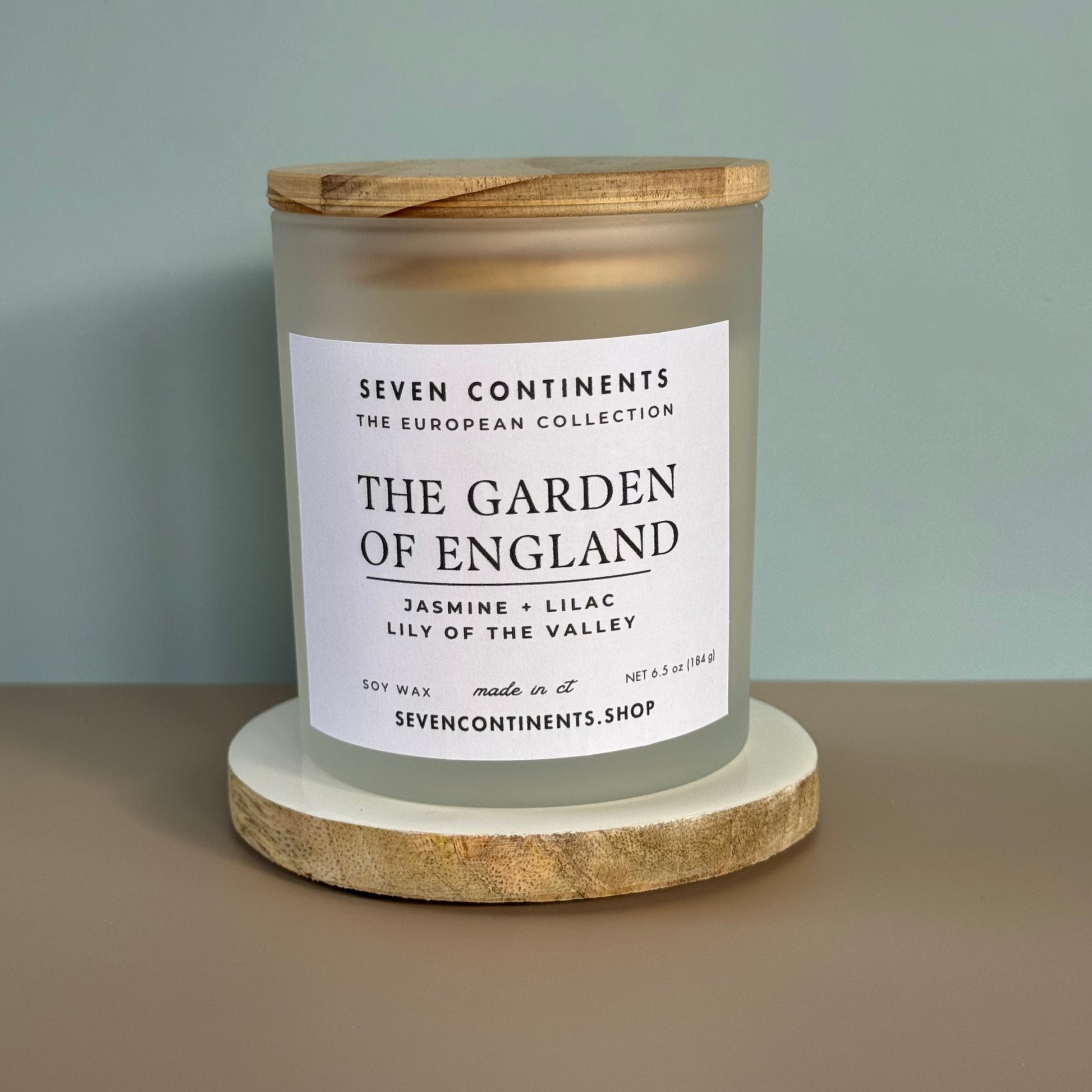 The Garden of England Candle | Soy Wax Candle | Seven Continents