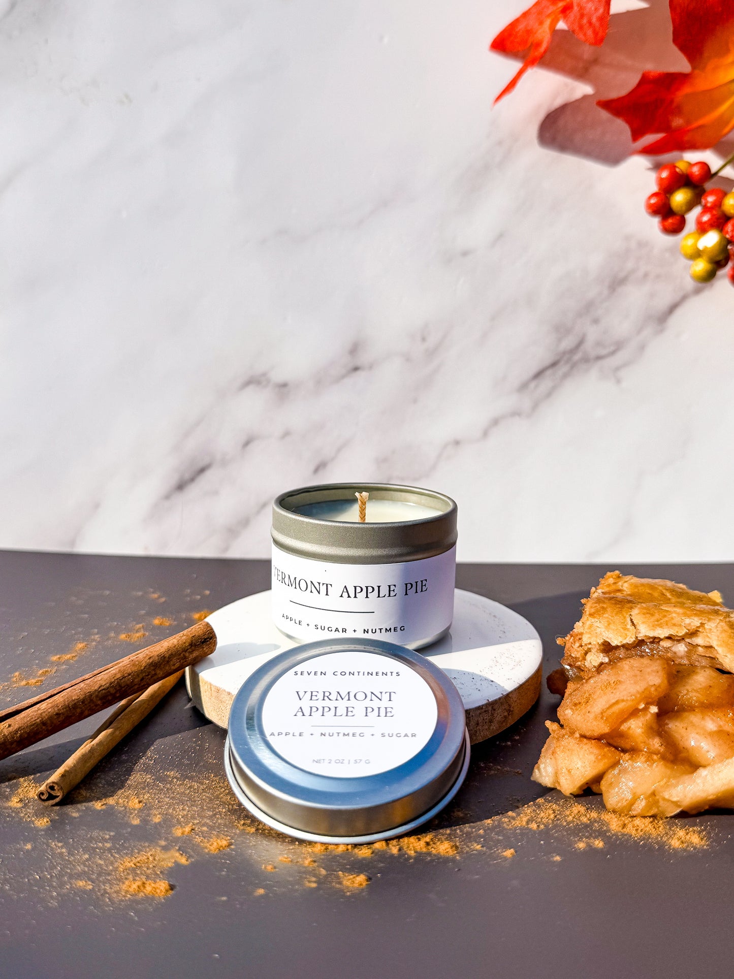 Vermont Apple Pie Mini Candle