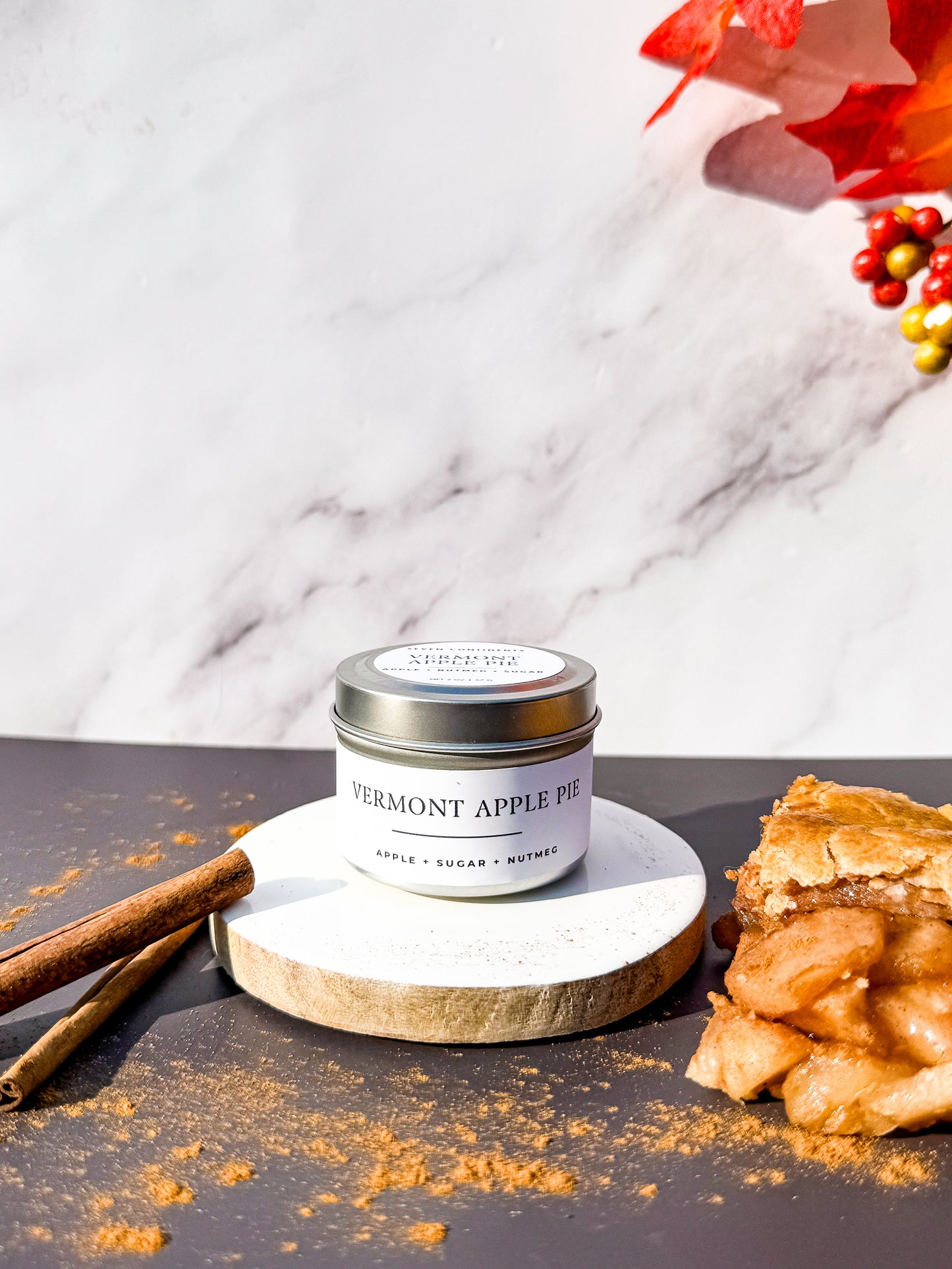 Vermont Apple Pie Mini Candle