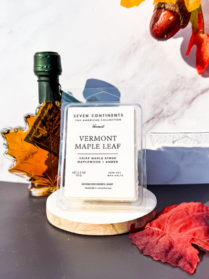Vermont Maple Leaf Soy Wax Melt