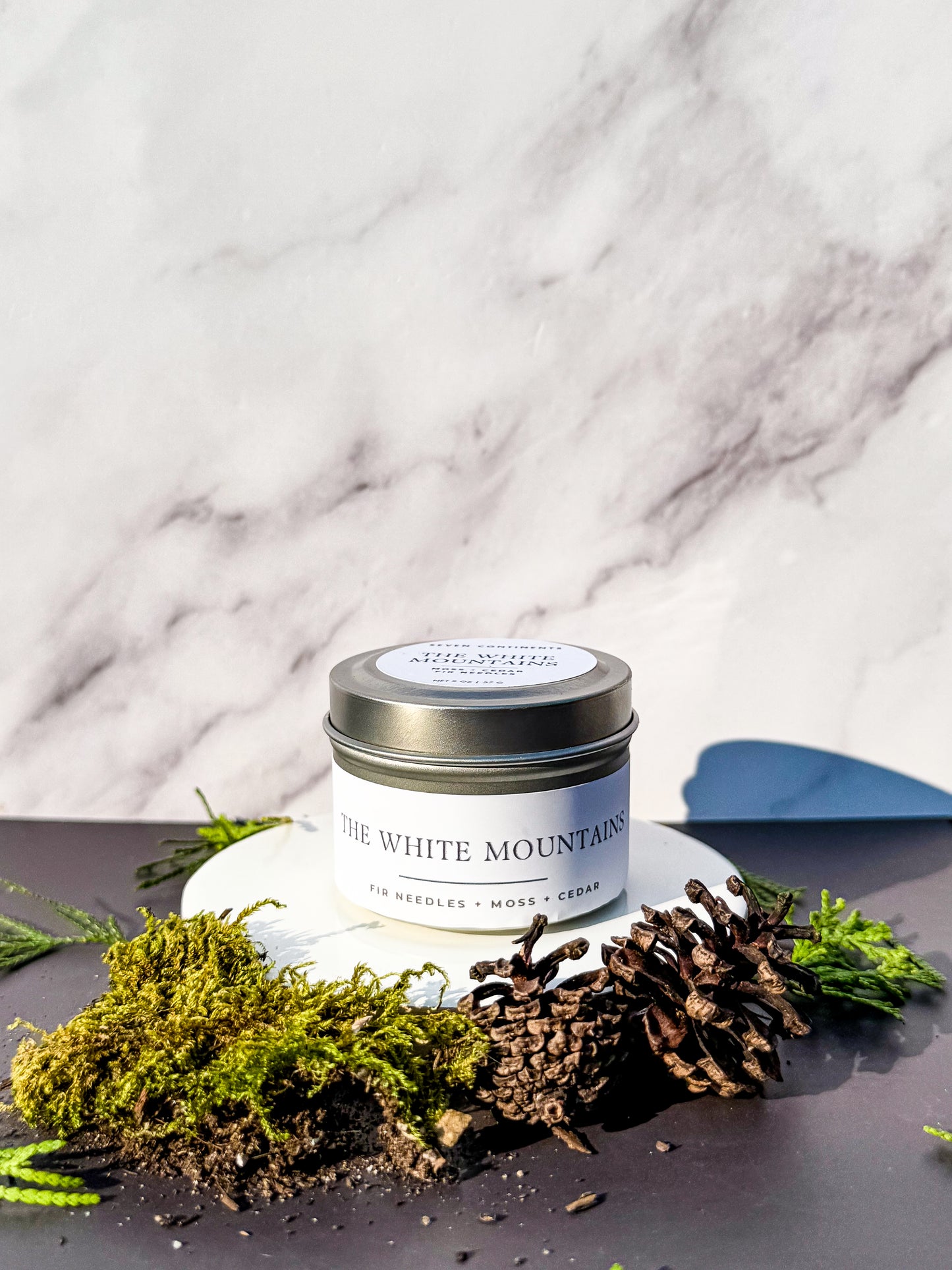 The White Mountains Mini Candle