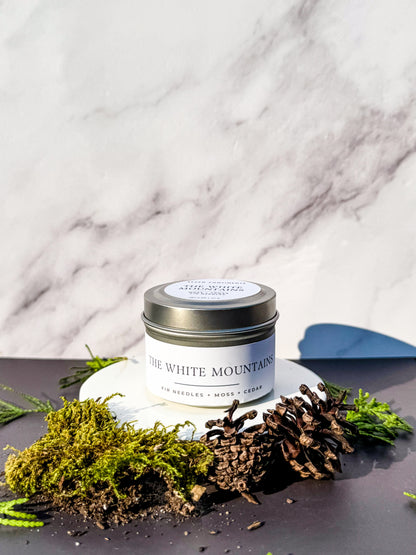 The White Mountains Mini Candle