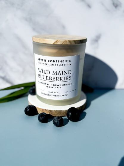Wild Maine Blueberries Candle
