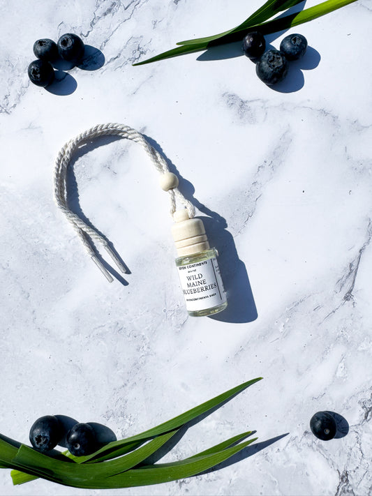 Maine Wild Blueberries - Mini Car Diffuser