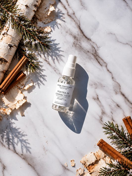 white birch cinnamon mini room spray